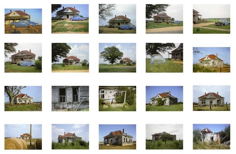 William Christenberry
House and Car, Near Akron, Alabama, 1978-2005
Chromogenic print (color)
3 3/8 x 5 in. (8.6 x 12.7 cm)
Twenty digital pigment printsEdition 3/9