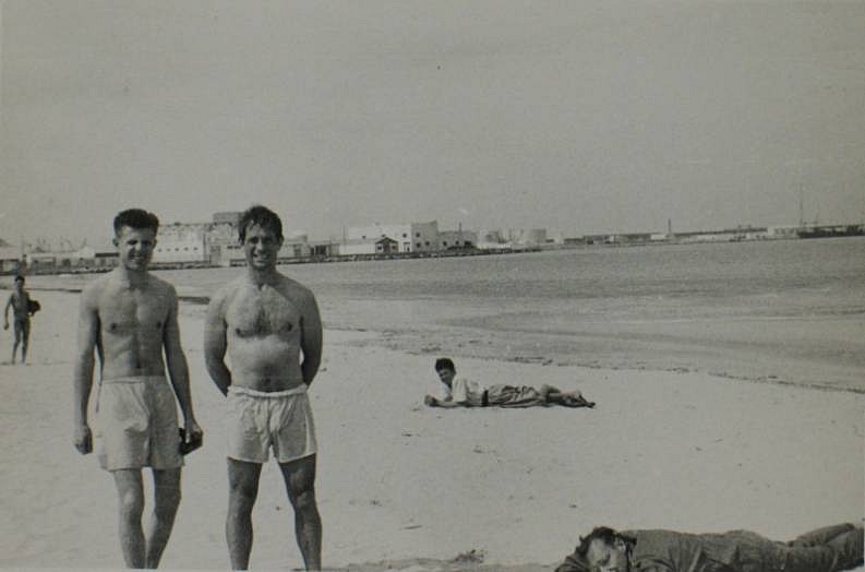 Allen Ginsberg
Peter Orlovsky, Jack Kerouac and William Burroughs, 1957
Gelatin silver print (black & white)
2 1/2 x 3 3/4 in. (6.4 x 9.5 cm)