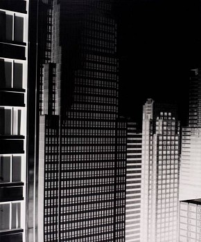 Vera Lutter - 135 La Salle Street, Chicago, November, 2001