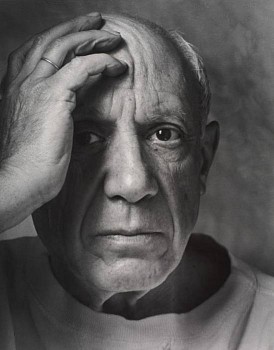 Arnold Newman -&nbsp;Picasso, Vallauris, France