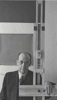 Arnold Newman -&nbsp;Piet Mondrian, New York City