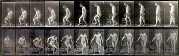 Eadweard Muybridge -&nbsp;Placing Chair and Sitting Down