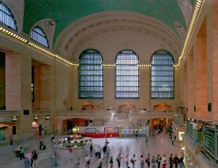 Robert Polidori
Grand Central, 1998
Fujicolor crystal archive print
40 x 50 in. (101.6 x 127 cm)
Edition 4 of 10Print mounted to plexiglass