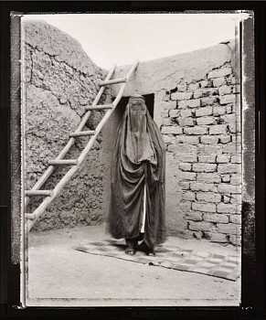 Fazal Sheikh -&nbsp;Abdul Shakor's First Wife Najiba, Afghan refugee village, Northwestern Frontier Province, Pakistan