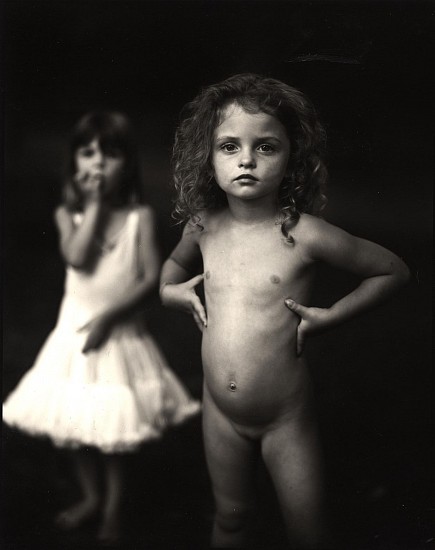 Sally Mann
Virginia at 4, 1989
Gelatin silver print (black & white)
24 x 20 in. (61 x 50.8 cm)
Edition 11/25Printed by the photographer from the original negativeFrom the "Immediate Family" series