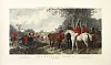 John Frederick Herring, Sr., The Meet
Hand colored reproduction of engraving