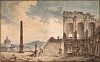 Hubert Robert, The Staircase
after 1780, Watercolor
