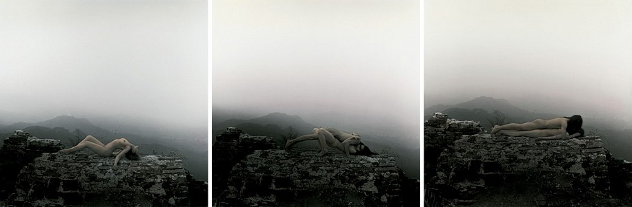 RongRong & Inri
On the Great Wall, China, No. 1, No. 2, No. 3, 2000
Hand-dyed gelatin silver prints
39 1/2 x 39 1/2 in. (100.3 x 100.3 cm)
Edition 1/8Triptych