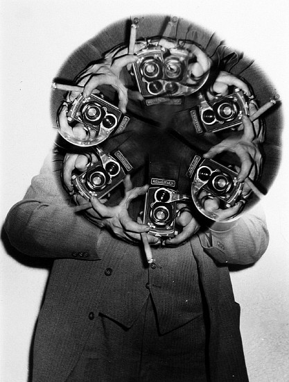 Weegee
Self Portrait, c. 1950
Gelatin silver print (black & white)
10 x 8 in. (25.4 x 20.3 cm)
Weegee from Photo-Representatives