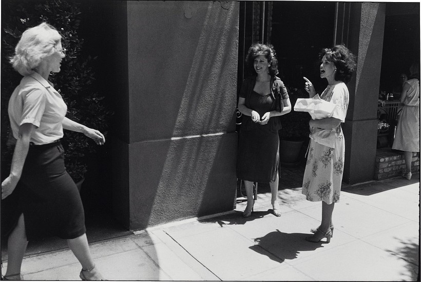 Gary Winogrand
Beverly Hills, California, 1980
Gelatin silver print (black & white)
9 x 13 3/8 in. (22.9 x 34 cm)