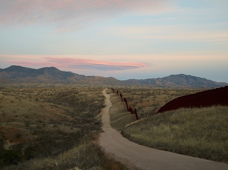 Richard Misrach
Wall, East of Nogales, 2015
Pigment print mounted to Dibond
60 x 79 1/8 in. (152.4 x 201 cm)
Edition 1/5 + 1AP