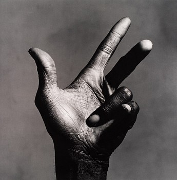 Irving Penn - The Hand of Miles Davis (B), New York