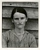 Walker Evans, Alabama Tenant Farmer's Wife (Allie Mae Burroughs)
1936; Printed 1960's, Gelatin silver contact print (black & white)