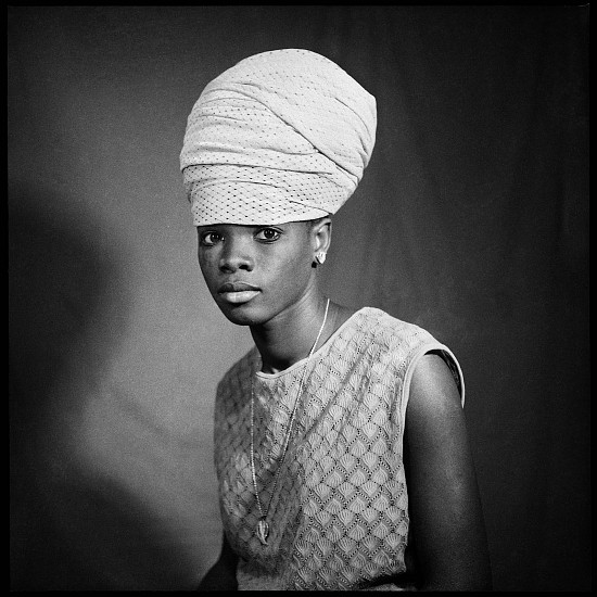 Sory Sanlé
Belle de Jour, 1975; printed 2018
Gelatin silver print (black & white)
38 1/2 x 38 1/2 in. (97.8 x 97.8 cm)
Edition of 9 + 3 APs (this size)