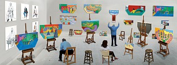 David Hockney - Inside It Opens Up As Well