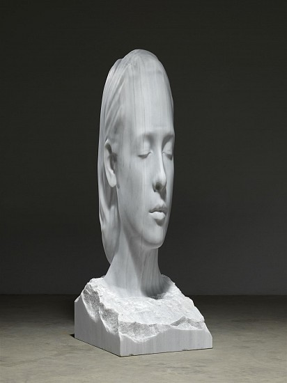 Jaume Plensa
Julia's World II, 2019
Marble
76 2/5 x 26 x 29 1/2 in. (194.1 x 66 x 74.9 cm)
Unique