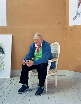 Rineke Dijkstra - David Hockney, London, November 6, 2018