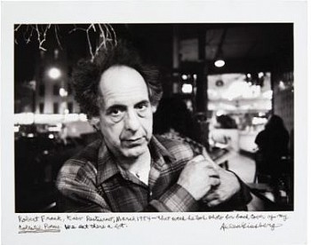 Allen Ginsberg -&nbsp;Robert Frank