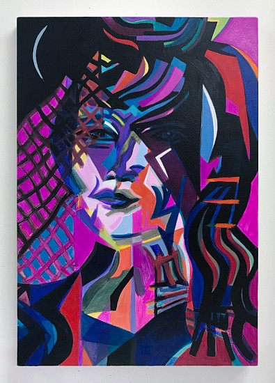 Mira Dancy
Sliver of Moon, 2019
Acrylic on canvas
32 x 22 in. (81.3 x 55.9 cm)