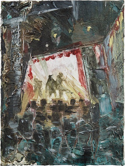 Hernan Bas
The variety theatre, 2009
Acrylic on linen
12 x 9 in. (30.5 x 22.9 cm)