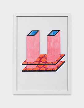 Nathalie Du Pasquier -&nbsp;Project for a vase for two flowers