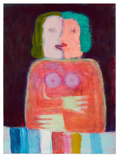 Katherine Bradford
Girl Friends, 2018
Acrylic on canvas
40 x 30 in. (101.6 x 76.2 cm)