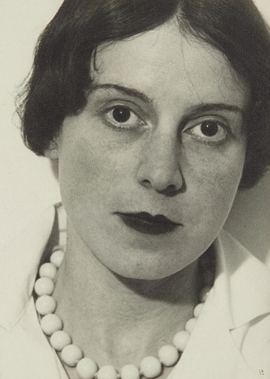 Ilse Bing
Self Portrait, 1931
Gelatin silver print (black & white)
11 1/8 x 8 in. (28.3 x 20.3 cm)
Printed by the photographer in Paris