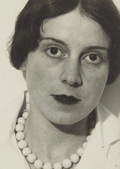 Ilse Bing
Self Portrait, 1931
Gelatin silver print (black & white)
11 1/8 x 8 in. (28.3 x 20.3 cm)
Printed by the photographer in Paris