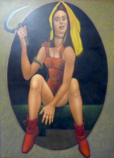 JoÁ£o Câmara Filho
O Linda, 1997
Oil on canvas
41 1/4 x 35 1/2 in. (104.8 x 90.2 cm)